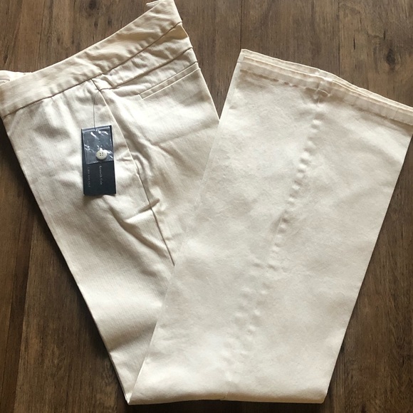 Kenneth Cole Mid-Rise Flair-Legged Trouser - Picture 6 of 8